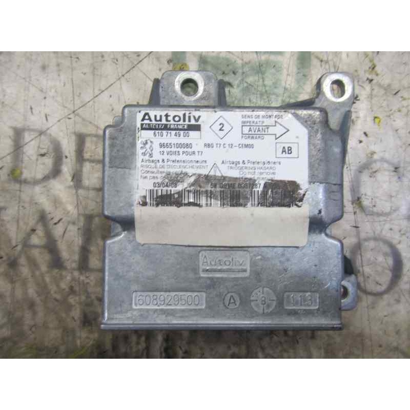 Recambio de centralita airbag para peugeot 308 sport referencia OEM IAM 6546W6  