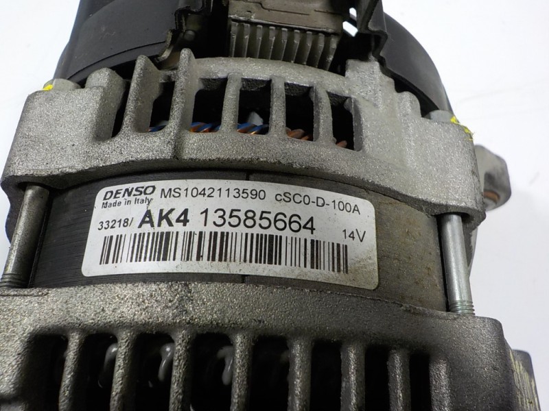 Recambio de alternador para opel corsa e 1.4 referencia OEM IAM 13585664 MS1042113590 