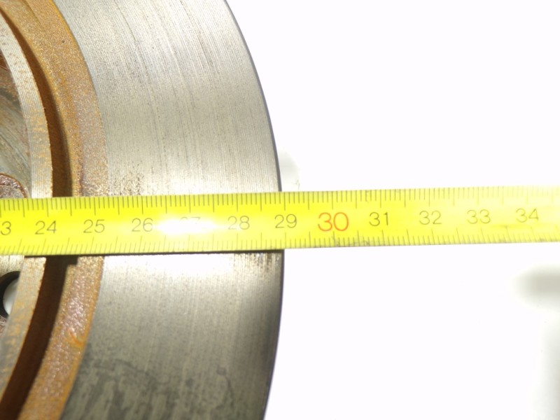 Recambio de disco freno trasero para toyota prius+ 1.8 16v (híbrido) referencia OEM IAM 4243147080  