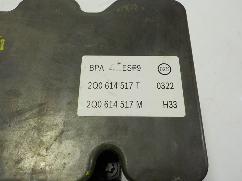 Recambio de abs para volkswagen polo 1.6 tdi dpf referencia OEM IAM 2Q0614517TBEF 2Q0614517T 