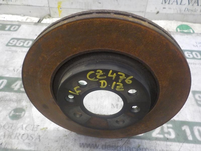 Recambio de disco freno delantero para dacia sandero 1.6 cat referencia OEM IAM 6001548578  