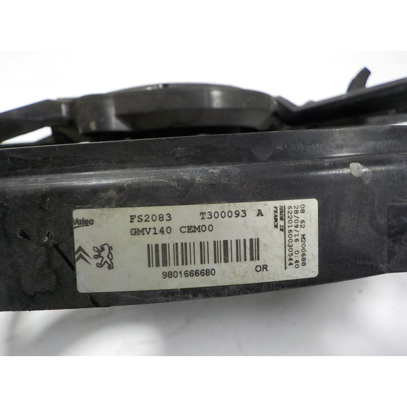 Recambio de electroventilador para citroën c4 cactus 1.6 blue-hdi fap referencia OEM IAM 9801666680 9801666680 