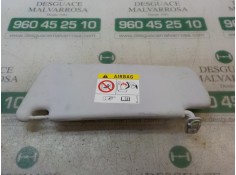 Recambio de parasol derecho para opel corsa e edition referencia OEM IAM 13454369   2