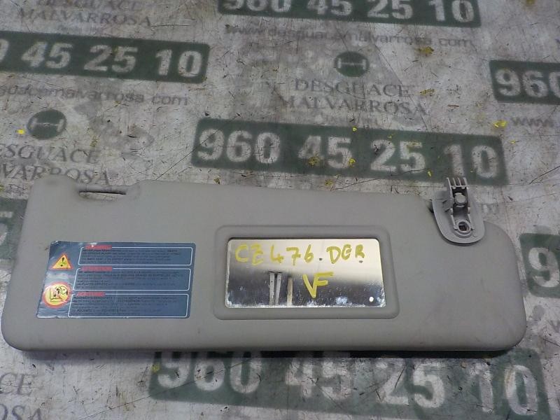 Recambio de parasol derecho para dacia sandero 1.6 cat referencia OEM IAM 964003003R  