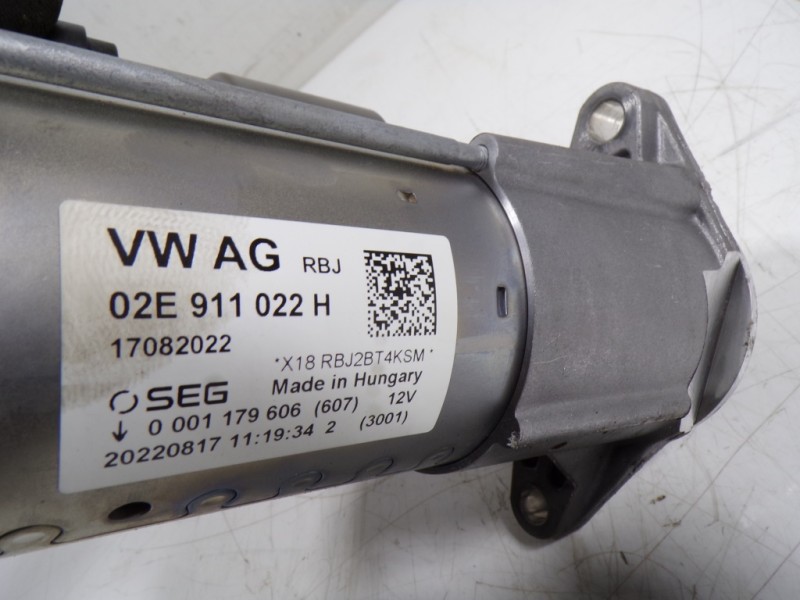 Recambio de motor arranque para cupra leon sportstourer (kl8) vz 2.0 tsi 4drive referencia OEM IAM 02E911022H 02E911022H 