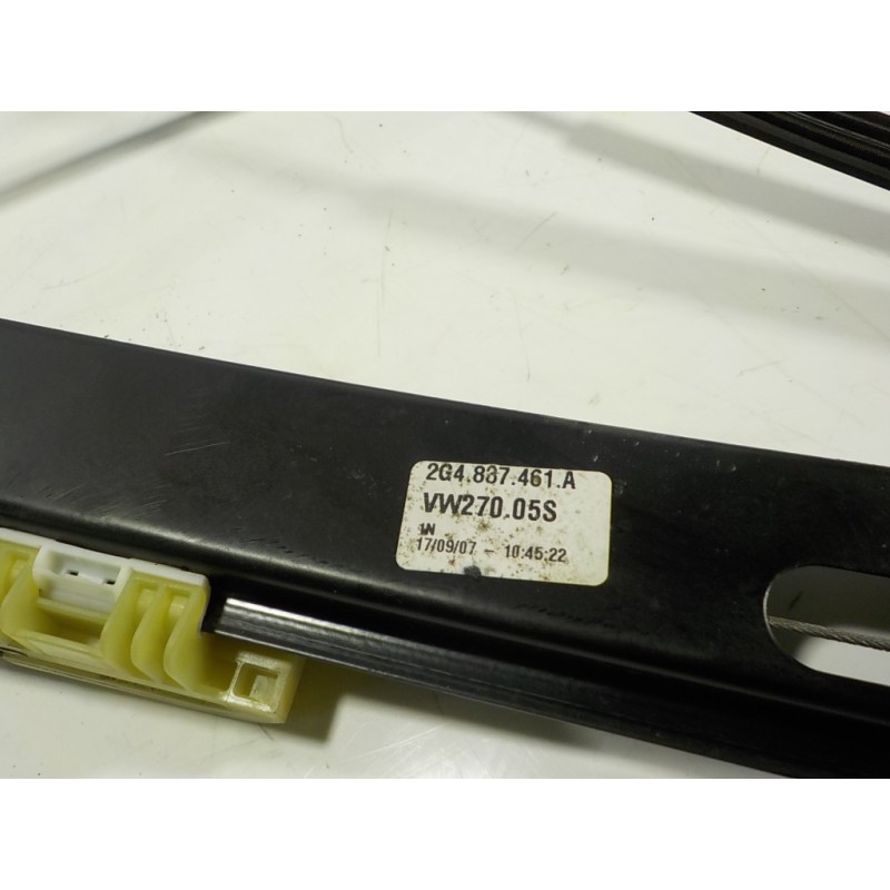 Recambio de elevalunas delantero izquierdo para volkswagen polo 1.6 tdi dpf referencia OEM IAM 2G4837461B 2G4837461A 