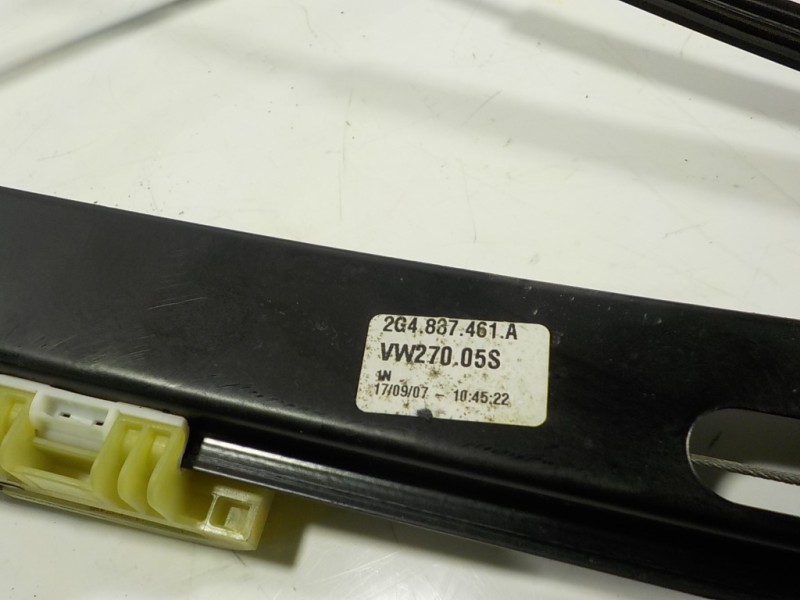 Recambio de elevalunas delantero izquierdo para volkswagen polo 1.6 tdi dpf referencia OEM IAM 2G4837461B 2G4837461A 