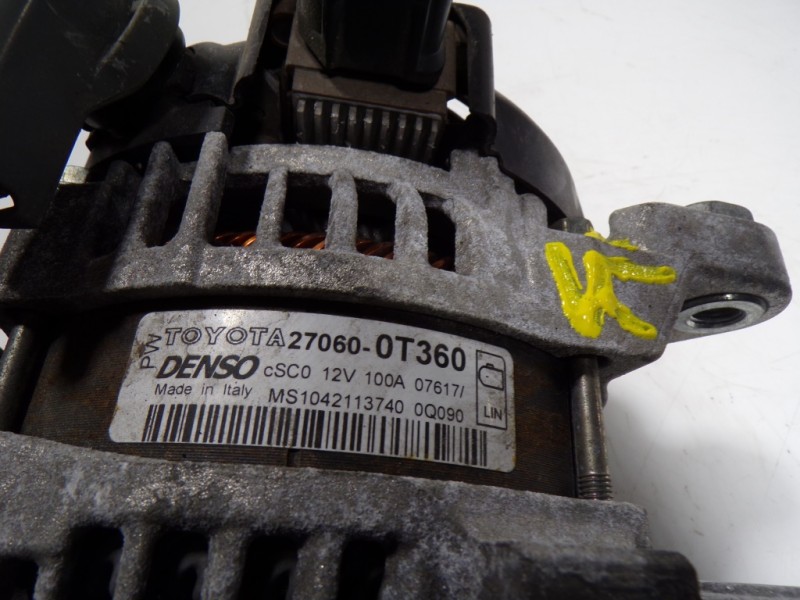 Recambio de alternador para toyota verso 1.6 16v cat referencia OEM IAM 270600T360 270600T360 