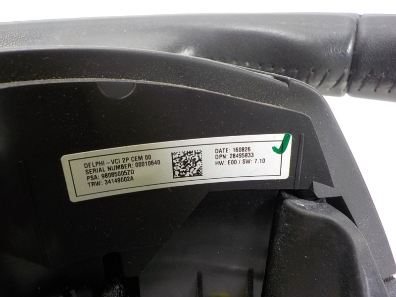 Recambio de volante para citroën c4 cactus 1.6 blue-hdi fap referencia OEM IAM 98031272YC 98085005ZD 