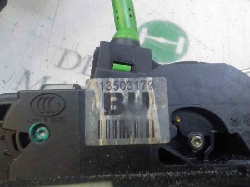 Recambio de cerradura puerta trasera izquierda para opel insignia berlina 2.0 cdti cat referencia OEM IAM 13503179 13503179 