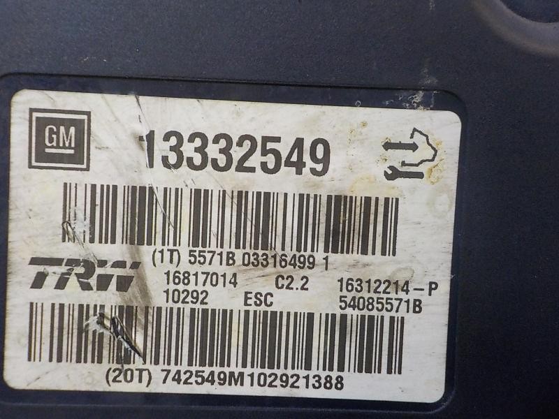 Recambio de abs para opel insignia berlina edition referencia OEM IAM 20997680 13332549 