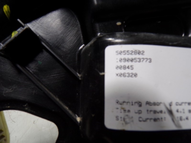 Recambio de elevalunas delantero izquierdo para alfa romeo stelvio (630) executive 4wd referencia OEM IAM 6000626597 50552802 09