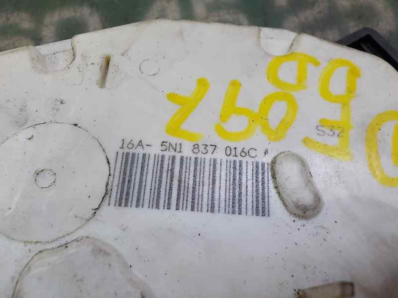 Recambio de cerradura puerta delantera derecha para volkswagen scirocco (137) 2.0 tsi (195kw) referencia OEM IAM   