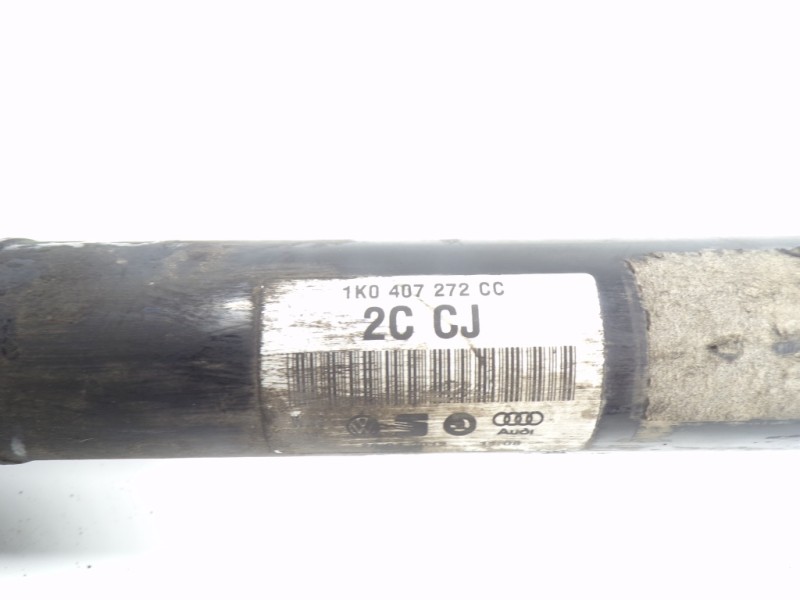 Recambio de transmision derecha para seat leon (1p1) 1.6 tdi referencia OEM IAM 1K0407272QN 1K0407272CC 