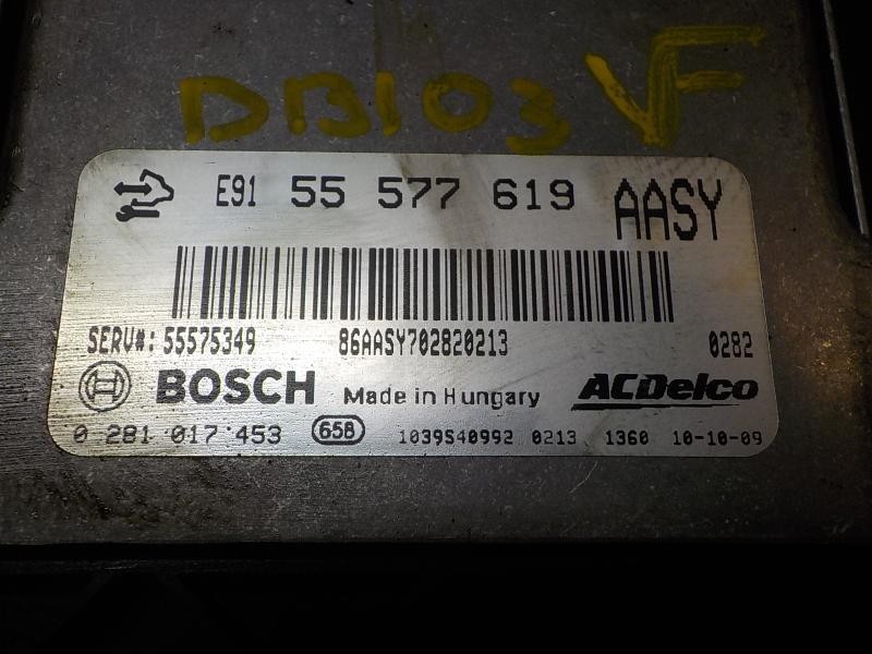 Recambio de centralita motor uce para opel insignia berlina edition referencia OEM IAM 55575349 55577619 0281017453