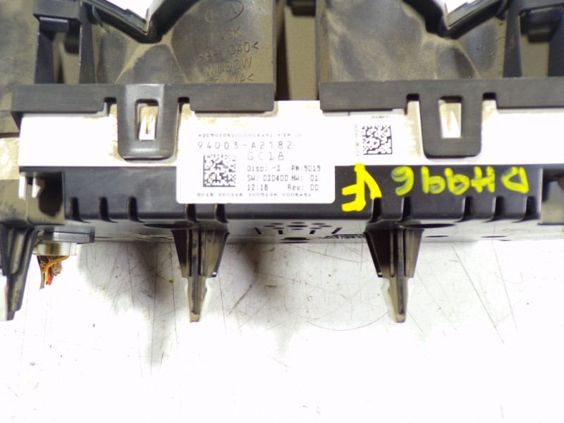 Recambio de cuadro instrumentos para kia cee´d 1.4 cat (1396 cm3) referencia OEM IAM 94003A2182 94003A2182 