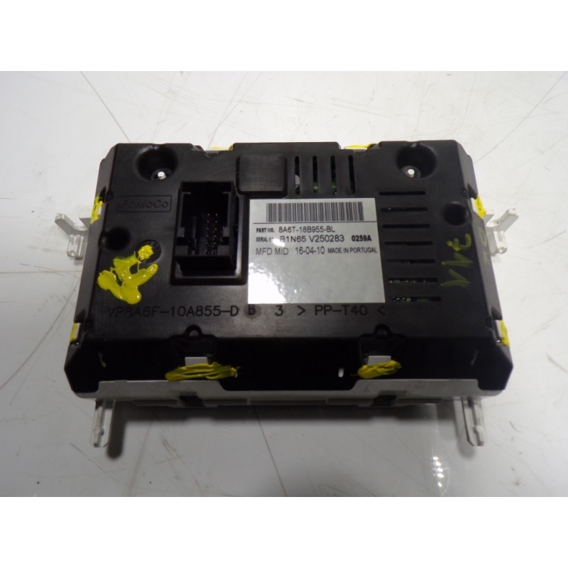 Recambio de pantalla multifuncion para ford fiesta (cb1) 1.25 16v cat referencia OEM IAM  8A6T18B955BL 
