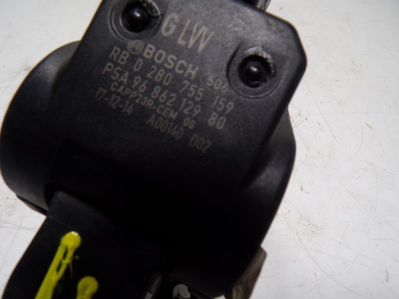 Recambio de potenciometro pedal para peugeot 508 sw 1.6 blue-hdi fap referencia OEM IAM 1601EP 9686212980 