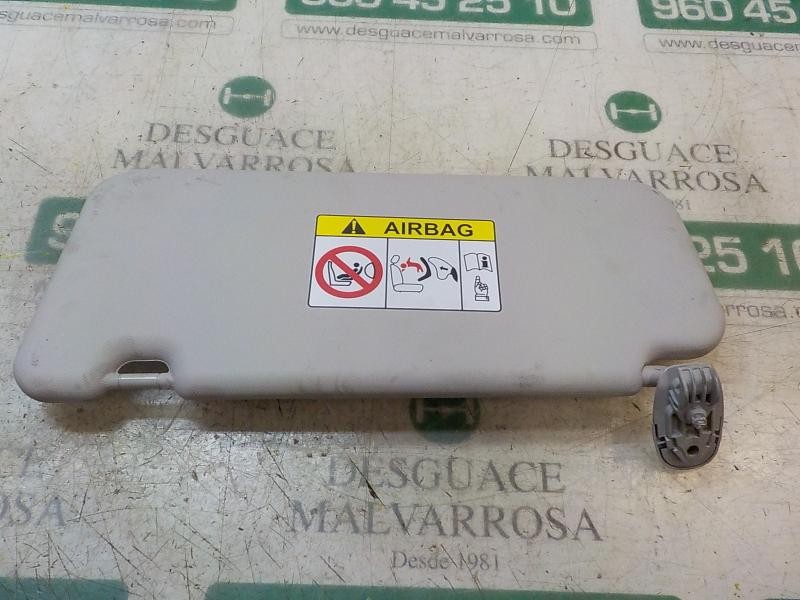 Recambio de parasol derecho para hyundai kona pure referencia OEM IAM 85220J9210TTX  