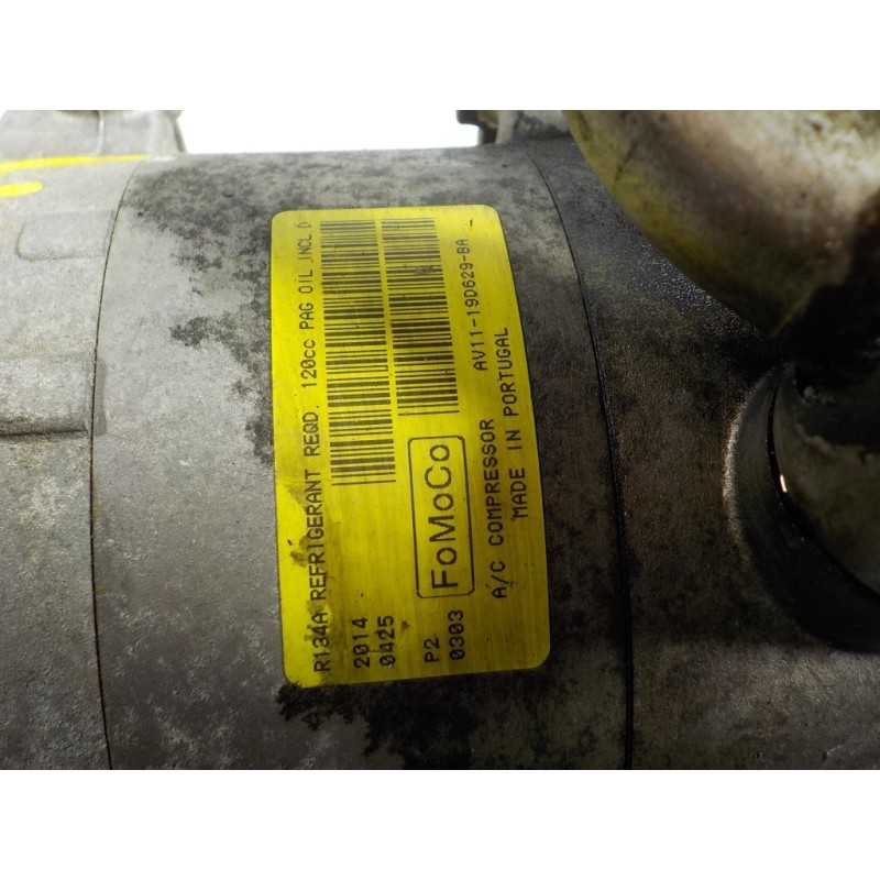 Recambio de compresor aire acondicionado para ford c-max 1.6 tdci cat referencia OEM IAM  AV1119D629BA 