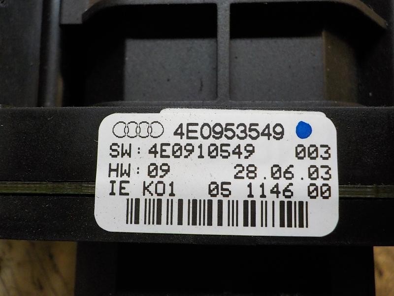 Recambio de mando intermitentes para audi a8 (4e2) 4.2 v8 40v referencia OEM IAM 4E0953513K4PK 4E0953549 