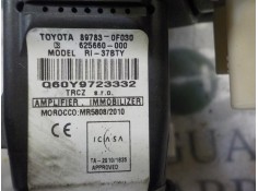Recambio de antirrobo para toyota verso 1.6 16v cat referencia OEM IAM 690570F080 897830F030  2