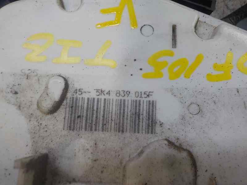 Recambio de cerradura puerta trasera izquierda para skoda yeti 1.2 tsi referencia OEM IAM 5K4839015F 5K4839015F 