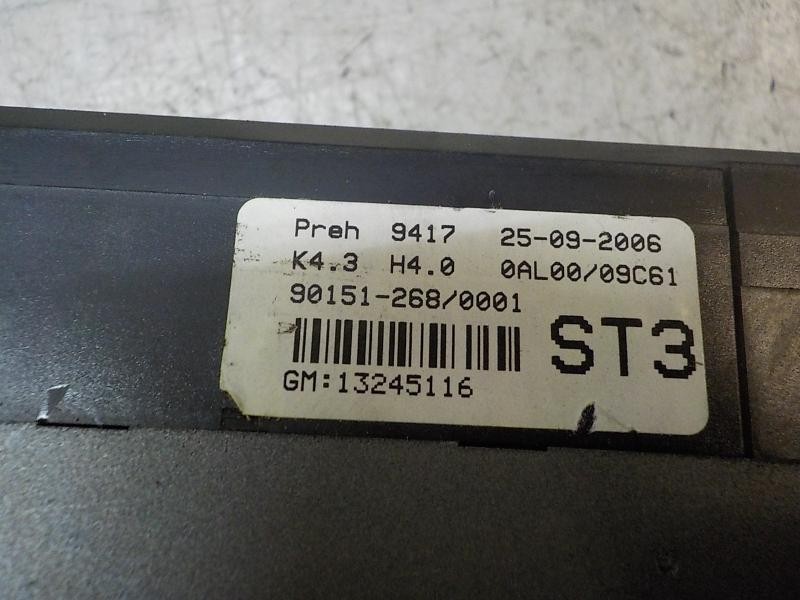 Recambio de mando climatizador para opel astra gtc 1.4 16v referencia OEM IAM   