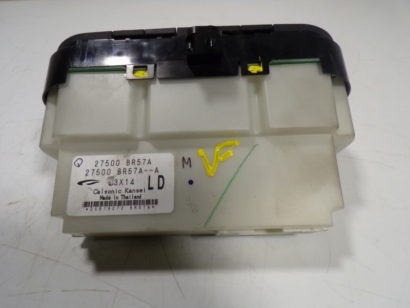 Recambio de mando climatizador para nissan qashqai (j10) 1.5 turbodiesel cat referencia OEM IAM 27500BR47A 27500BR57A 