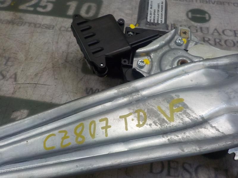 Recambio de elevalunas trasero derecho para toyota verso 1.6 16v cat referencia OEM IAM 698300F041 857100F041 