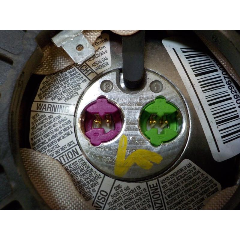 Recambio de airbag delantero izquierdo para land rover freelander (lr2) 2.2 td4 cat referencia OEM IAM LR012988 6H52043B13AD 