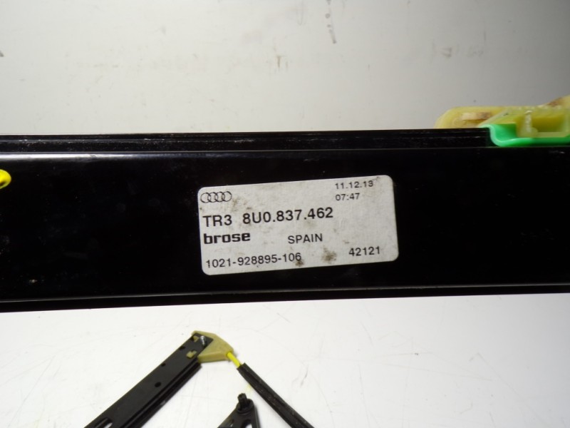 Recambio de elevalunas delantero derecho para audi q3 (8u) 2.0 tdi referencia OEM IAM 8U0837462 8U0837462 