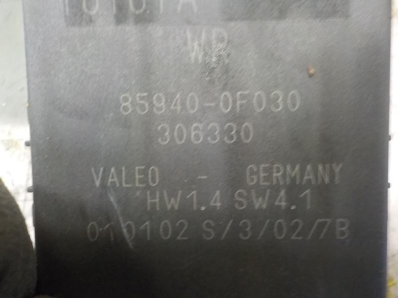 Recambio de modulo electronico para toyota verso 1.6 16v cat referencia OEM IAM 859400F030 859400F030 