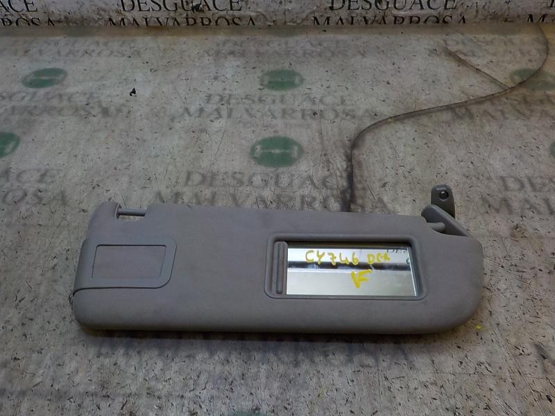 Recambio de parasol derecho para audi a8 (4e2) 4.2 v8 40v referencia OEM IAM 4E0857552K25R  