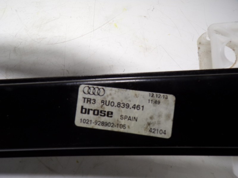 Recambio de elevalunas trasero izquierdo para audi q3 (8u) 2.0 tdi referencia OEM IAM 8U0839461 8U0839461 