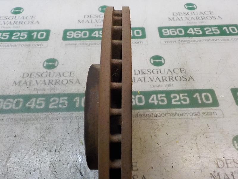 Recambio de disco freno delantero para land rover freelander (lr2) 2.2 td4 cat referencia OEM IAM LR007055  