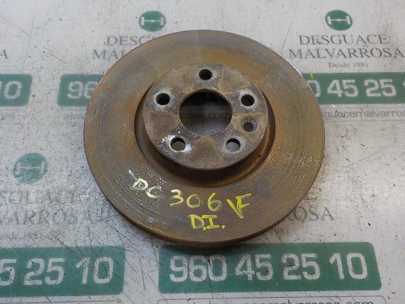 Recambio de disco freno delantero para land rover freelander (lr2) 2.2 td4 cat referencia OEM IAM LR007055  