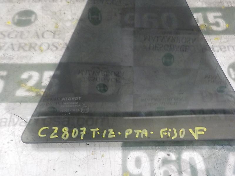 Recambio de cristal custodia trasero izquierdo para toyota verso 1.6 16v cat referencia OEM IAM 681240F020  