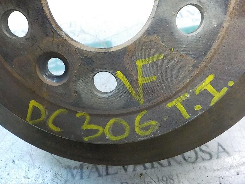 Recambio de disco freno trasero para land rover freelander (lr2) 2.2 td4 cat referencia OEM IAM LR001018  