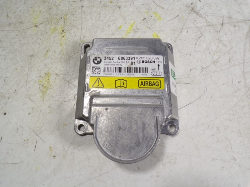 Recambio de centralita airbag para bmw serie 3 touring (f31) 2.0 turbodiesel referencia OEM IAM  34526863391 0265020692