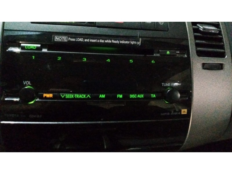 Recambio de sistema audio / radio cd para toyota prius (nhw20) 1.5 cat referencia OEM IAM 8612047230 8612047230 