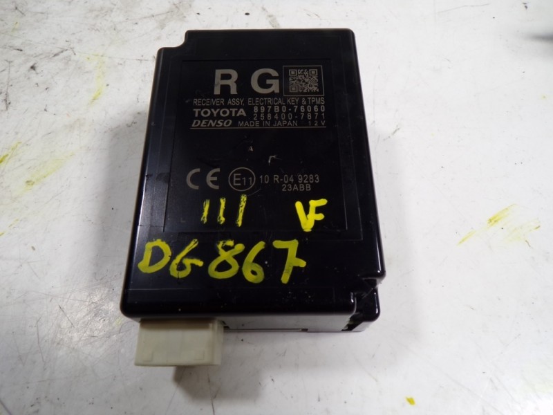 Recambio de modulo electronico para lexus ux (za10) 250h referencia OEM IAM 897B076060 897B076060 2584007871