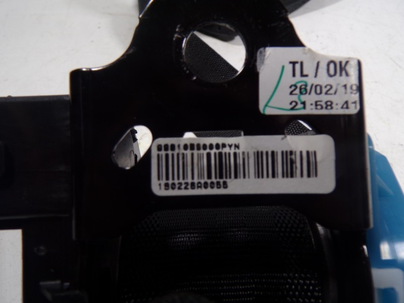 Recambio de cinturon seguridad trasero izquierdo para hyundai i10 1.0 cat referencia OEM IAM 89810B9000PYN 89810B9000 