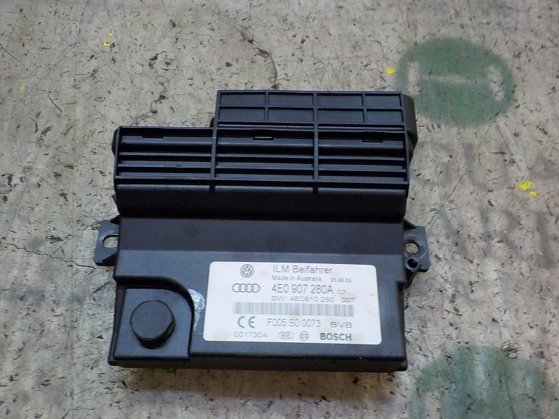 Recambio de modulo electronico para audi a8 (4e2) 4.2 v8 40v referencia OEM IAM 4E0907280A 4E0907280A F005500073