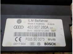 Recambio de modulo electronico para audi a8 (4e2) 4.2 v8 40v referencia OEM IAM 4E0907280A 4E0907280A F005500073 2