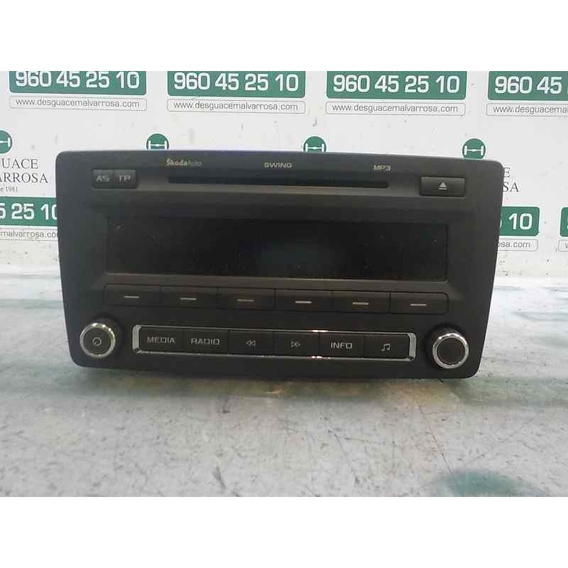 Recambio de sistema audio / radio cd para skoda yeti 1.2 tsi referencia OEM IAM 1Z0035161G 1Z0035161G 