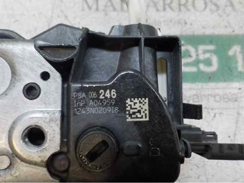 Recambio de cerradura puerta delantera derecha para citroën c3 1.6 16v hdi referencia OEM IAM 9800624680  