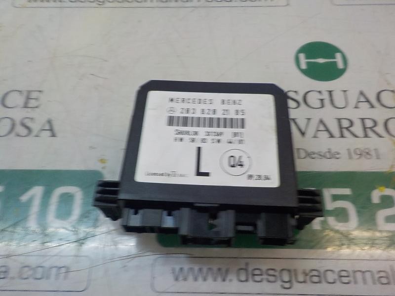Recambio de modulo electronico para mercedes-benz clase c (w203) berlina 2.2 cdi cat referencia OEM IAM A2038202185  
