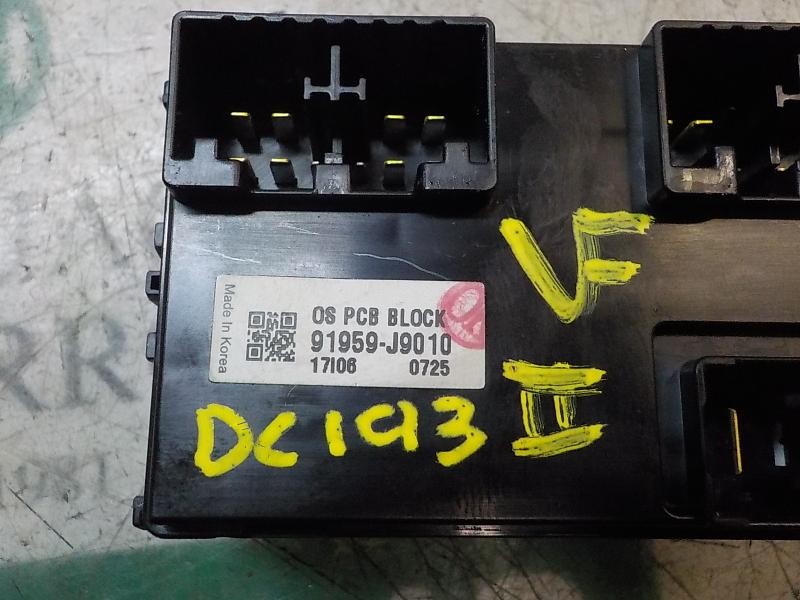 Recambio de caja reles / fusibles para hyundai kona pure referencia OEM IAM  91959J9010 