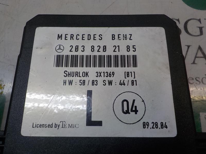 Recambio de modulo electronico para mercedes-benz clase c (w203) berlina 2.2 cdi cat referencia OEM IAM A2038202185  